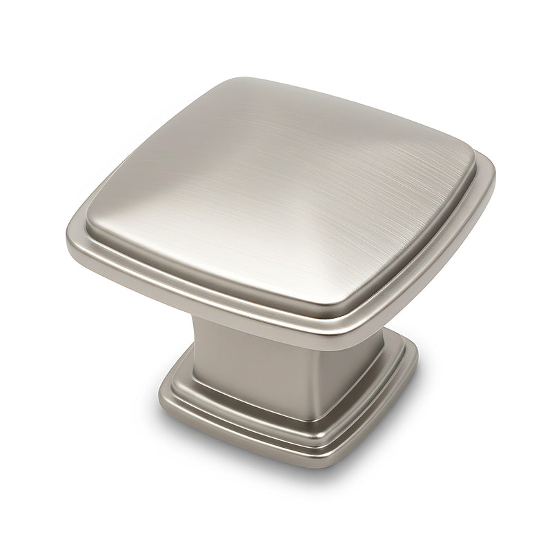 Bouton de meuble SG1215 en nickel brossé
