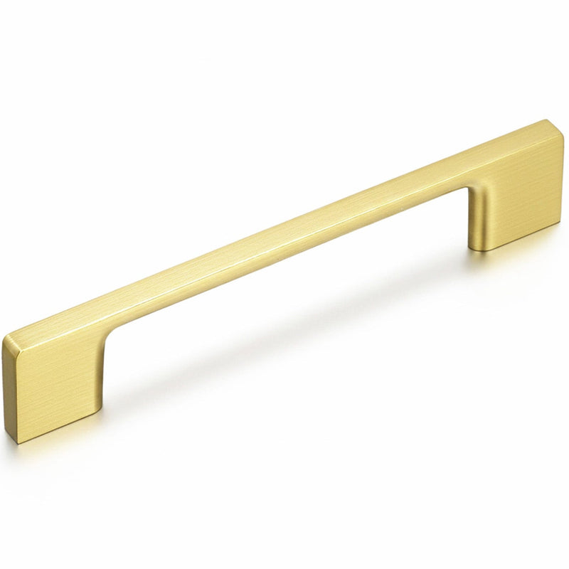 SG1910 Satin Brass Cabinet Pull 128mm