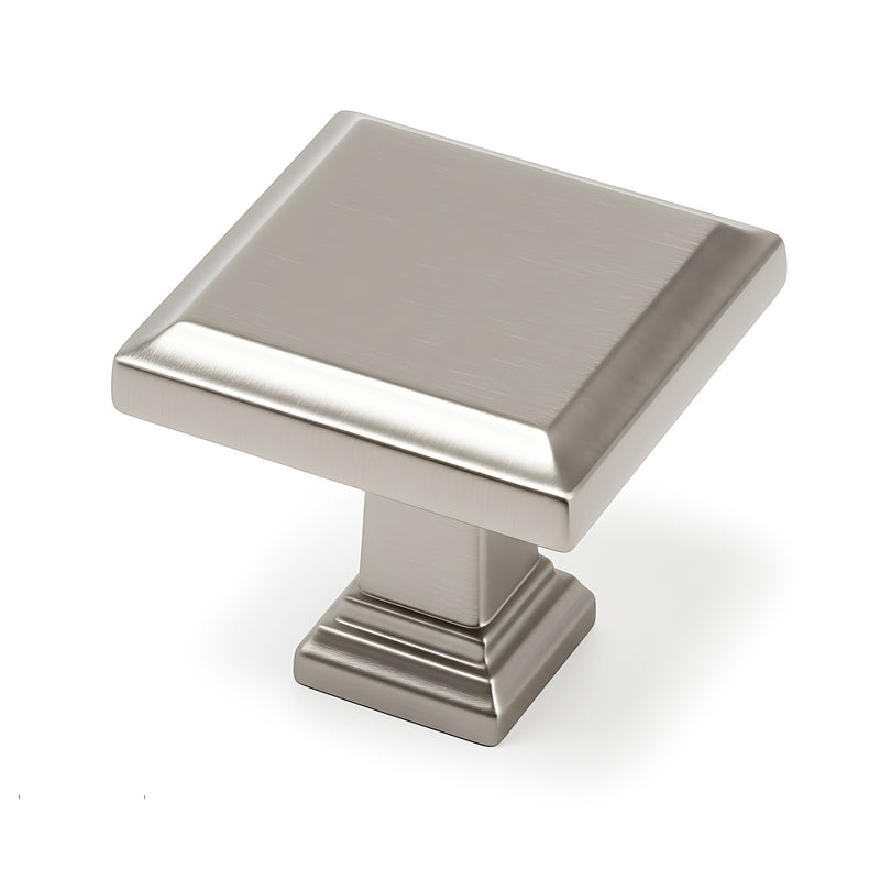 Bouton de meuble SG1255 en nickel brossé