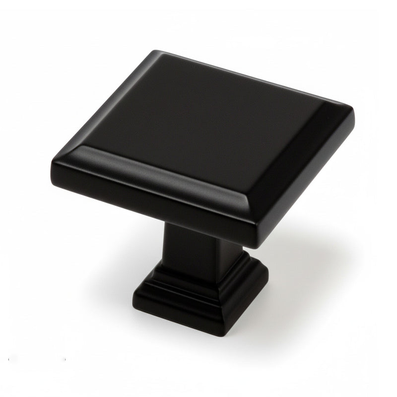SG1255 Matte Black Cabinet Knob