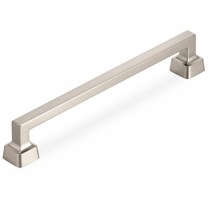 Poignée de meuble en nickel brossé SG1950 160 mm