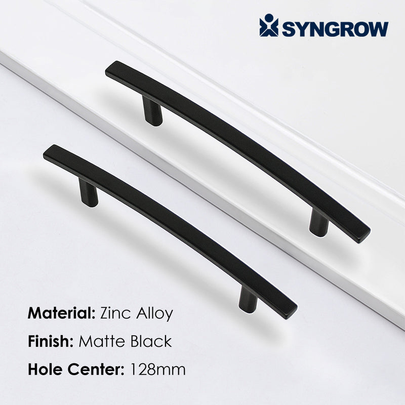 SG1930 Matte Black Cabinet Pull 128mm