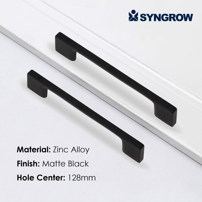 SG1910 Matte Black Cabinet Pull 128mm