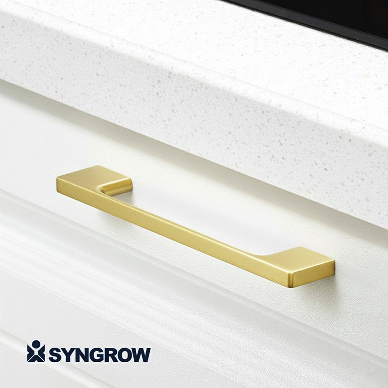 SG1910 Satin Brass Cabinet Pull 128mm