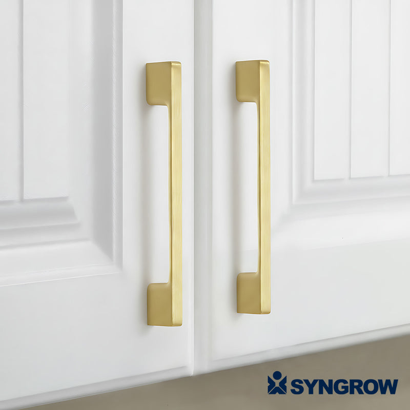 SG1910 Satin Brass Cabinet Pull 128mm