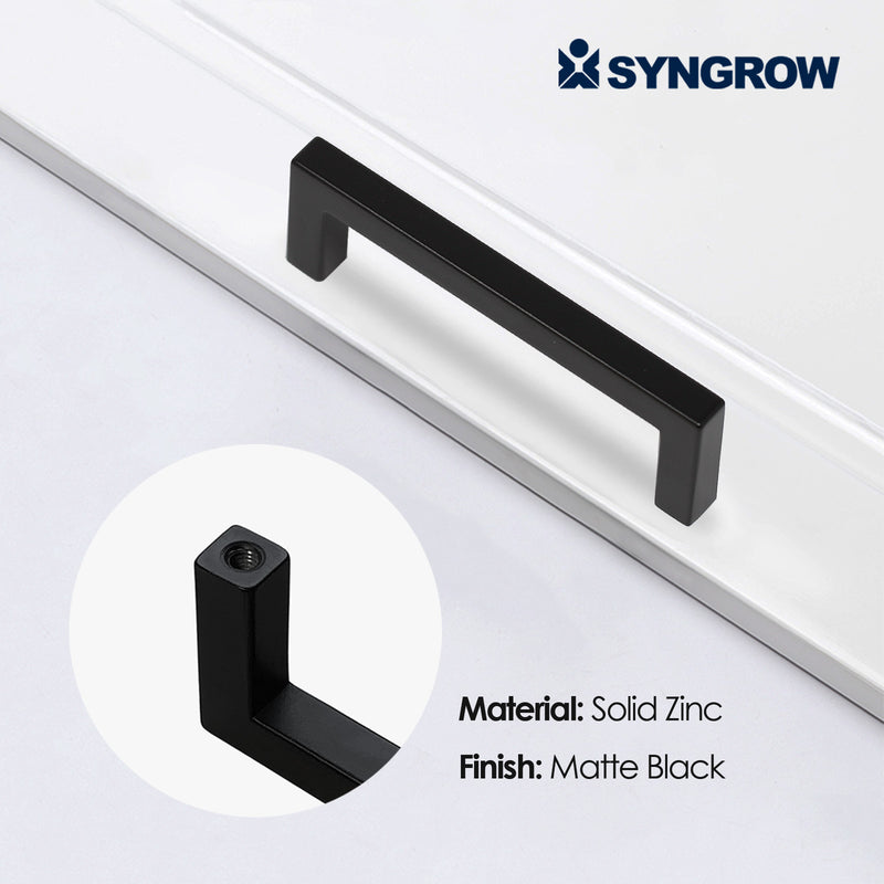 SG1915 Matte Black Cabinet Pull 96mm
