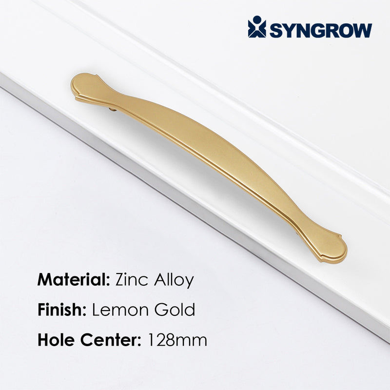 SG1925 Lemon Gold Cabinet Pull 128mm