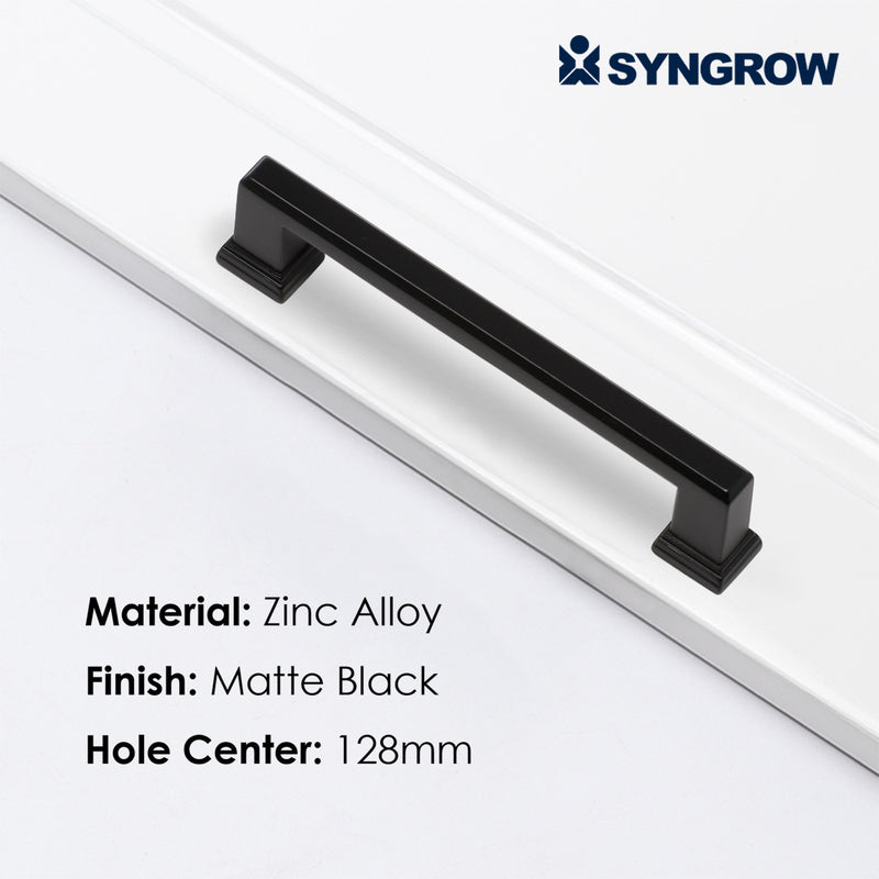 SG1955 Matte Black Cabinet Pull 128mm